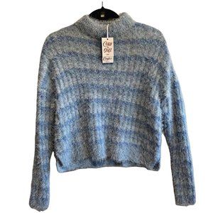 NWT Candie's Eyelash Striped Sweater L